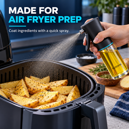FLOOKIM® Oil Sprayer | Controlled Sprays for Air Fryer Prep