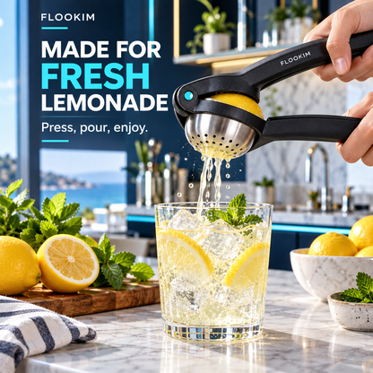 FLOOKIM® Citrus Squeezer | Fresh Juice, Fewer Seeds