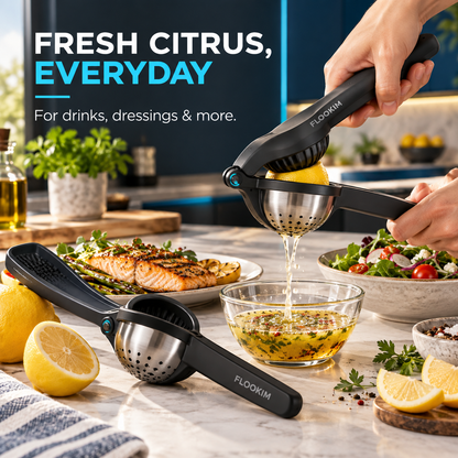 FLOOKIM® Citrus Squeezer | Fresh Juice, Fewer Seeds